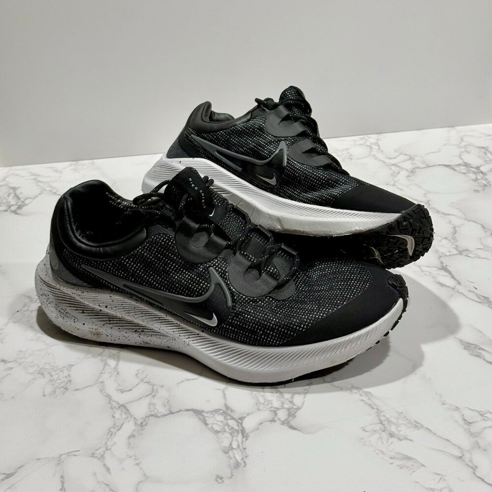 Nike Zoom Winflo 8 Shield Black Running Shoes Men’s Size 10 (DC3727-001)